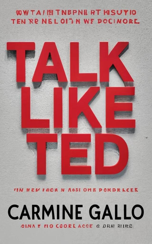 Talk Like TED