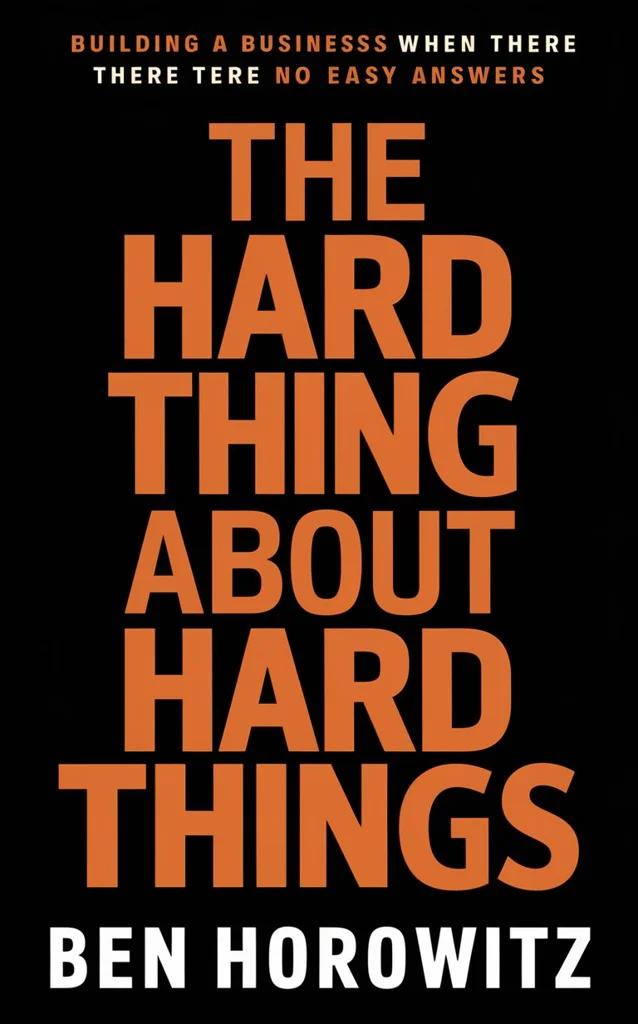 The Hard Thing About Hard Things