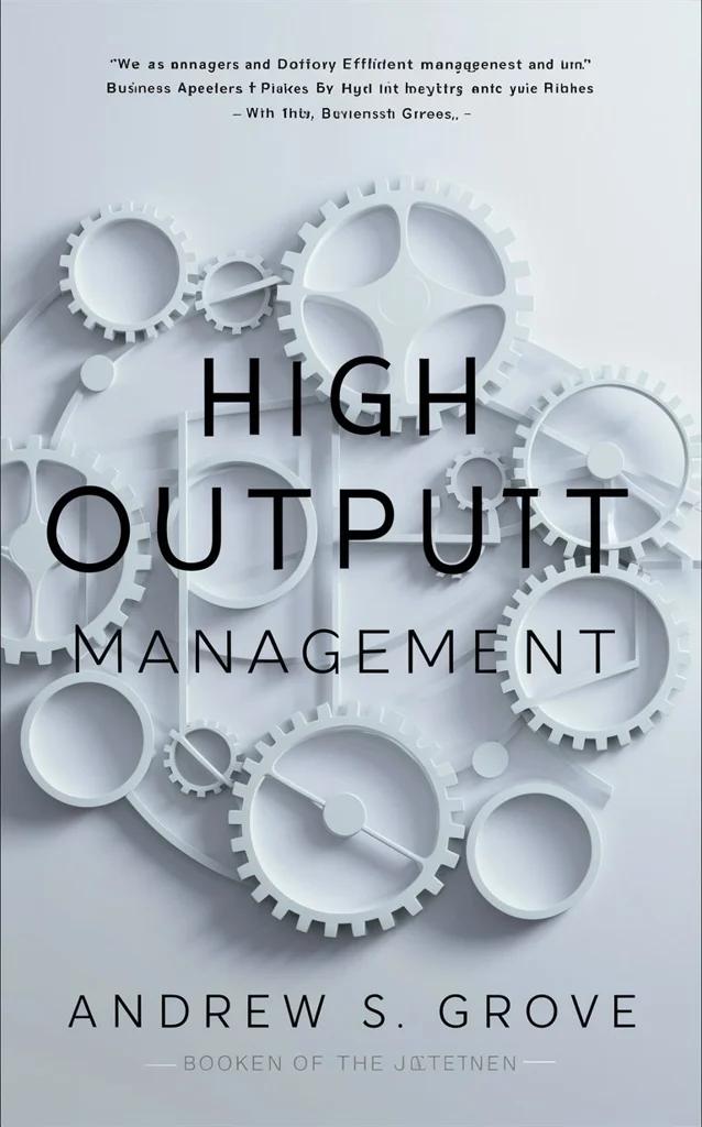 High Output Management